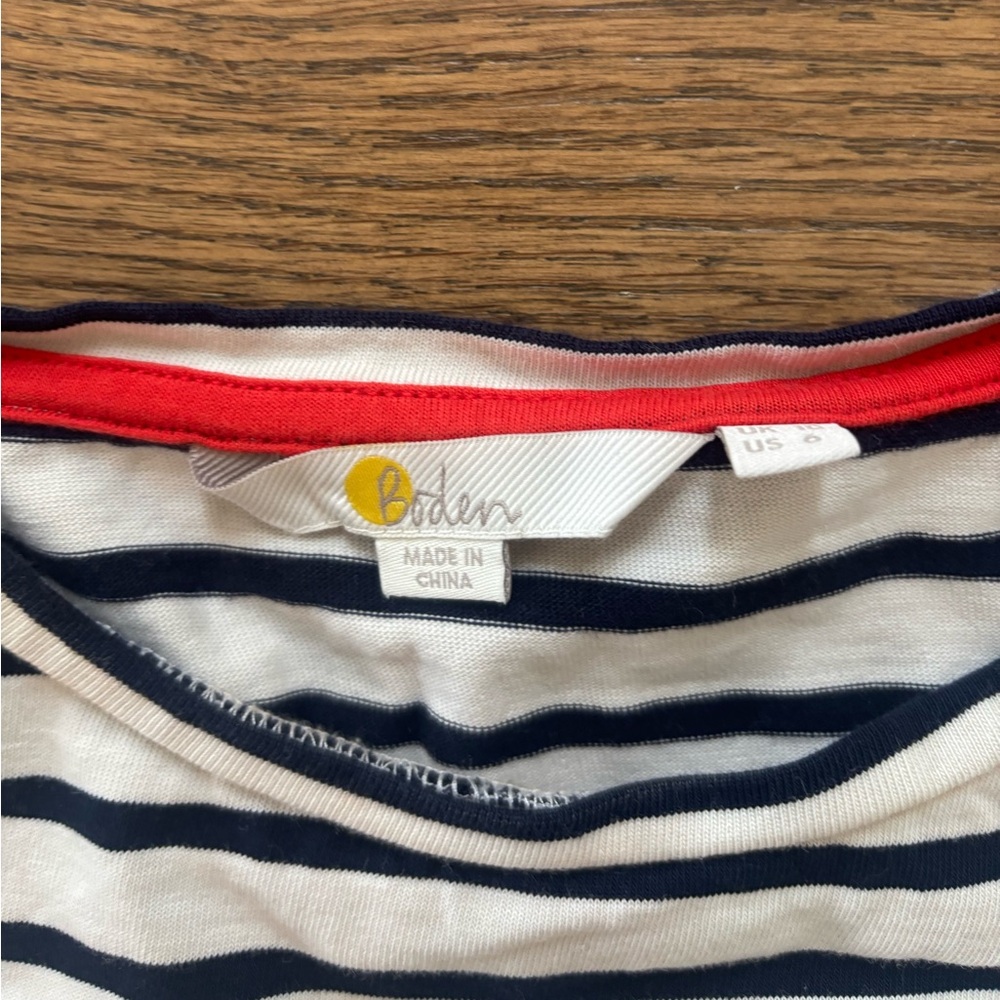 Boden Long Sleeve Stripe shirt
